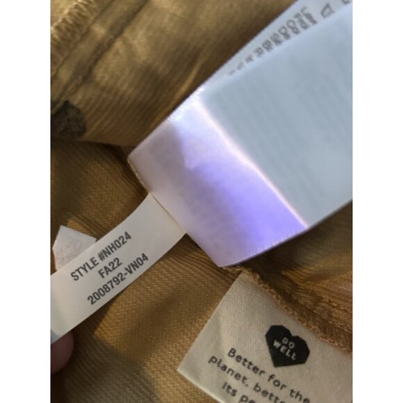 Madewell Corduroy Sweetheart Polka Dot Top Womens 10 Corset Coquette Cottagecore - Picture 13 of 16